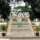 patung publik love bandung