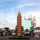 patung publik tugu simpang lima bandung